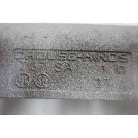 Crouse Hinds Box Of 2 1in Conduit Outlet Bodies and Box T37 SA